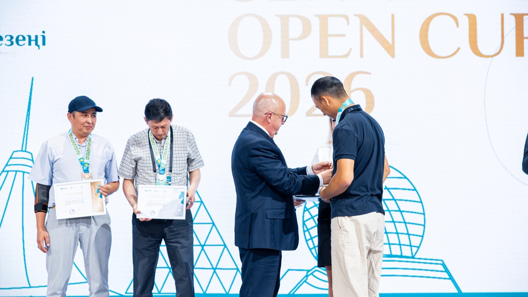 Сотрудник АО «Dosjan temir joly» стал победителем республиканского турнира «Senat Open – 2026»