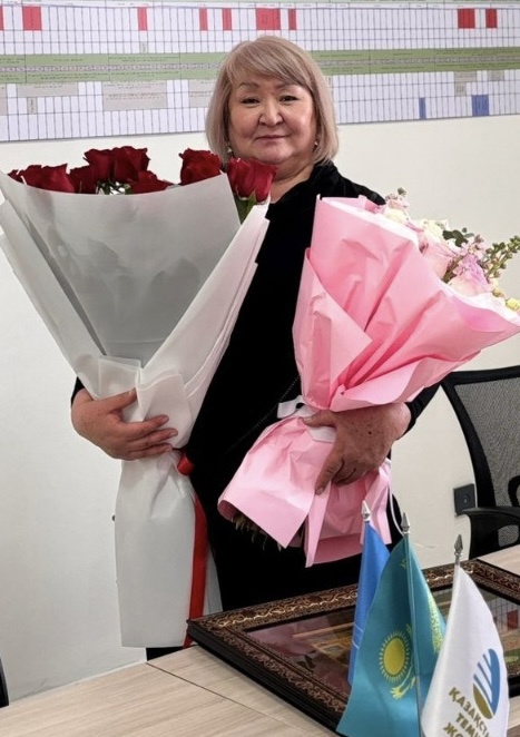 АО «Dosjan temir joly» выражает признательность за годы работы и значимый вклад в становление коллектива филиала