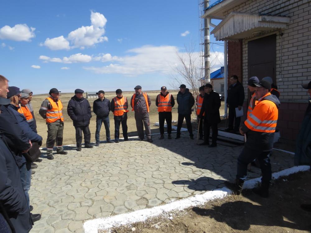 According to the order N88-МА dated April 04, 2023, in the period from April 26 to April 28, 2023, a spring commission inspection was conducted at the East Kazakhstan Filial JSC “Dosjan temir joly”.