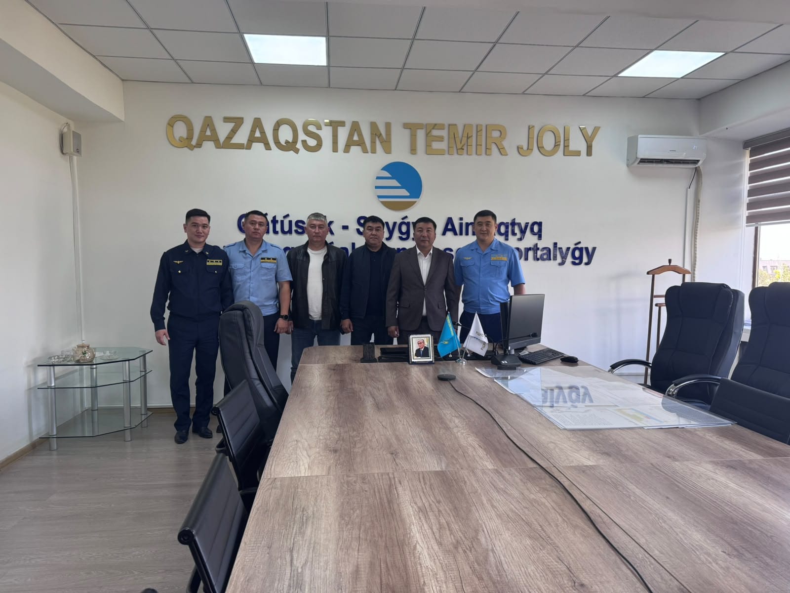 Представители АО «Dosjan temir joly» посетили РЦУП-2 в Алматы